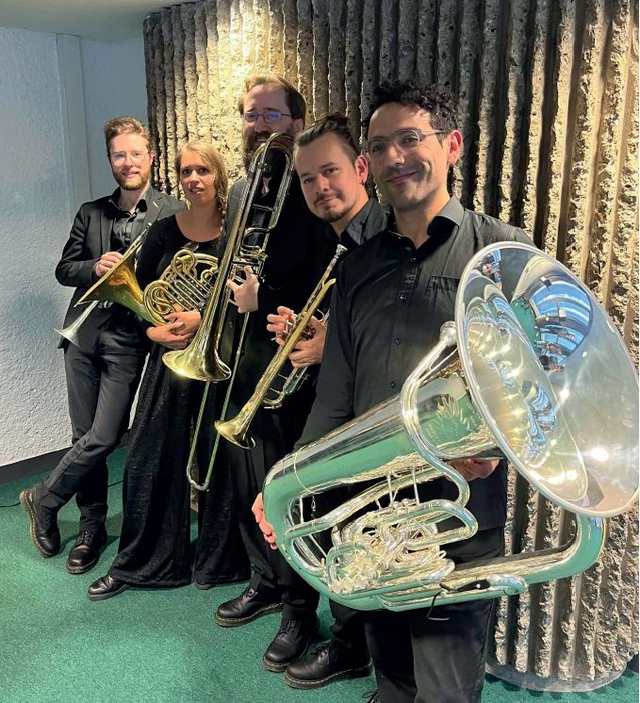 Concert du patrimoine avec le quintette de cuivres Q5