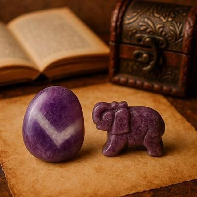 Sérénité Profonde Pack duo – Améthyste &amp; Lépidolite  