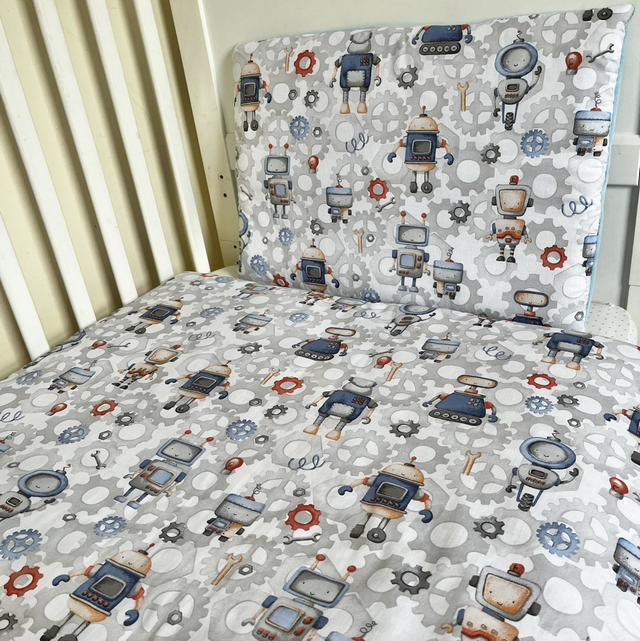 Robot Buddies | Kids Blanket Set