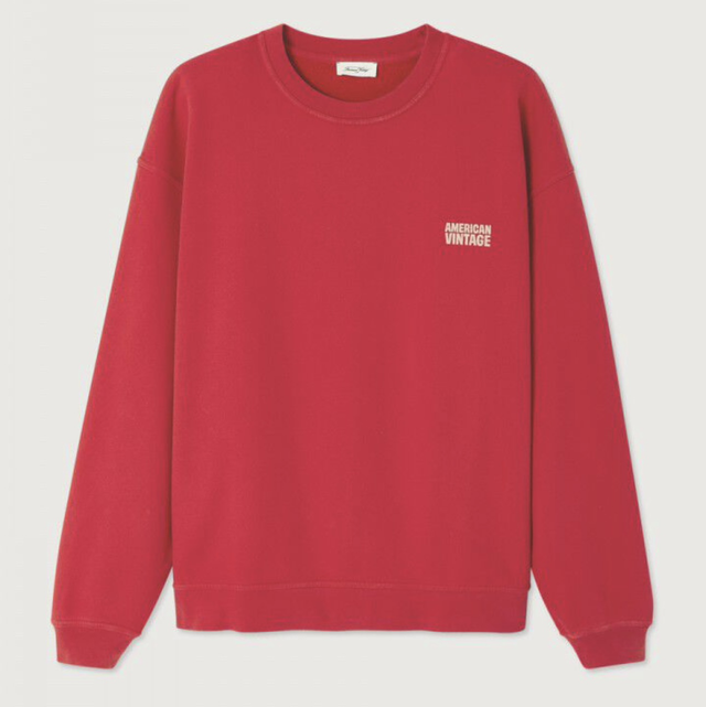 American Vintage Sweatshirt Plizzy Vintage Poppy