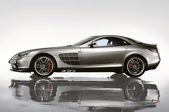 C181211 Mercedes Benz SLR McLaren - 722 Edition 2006