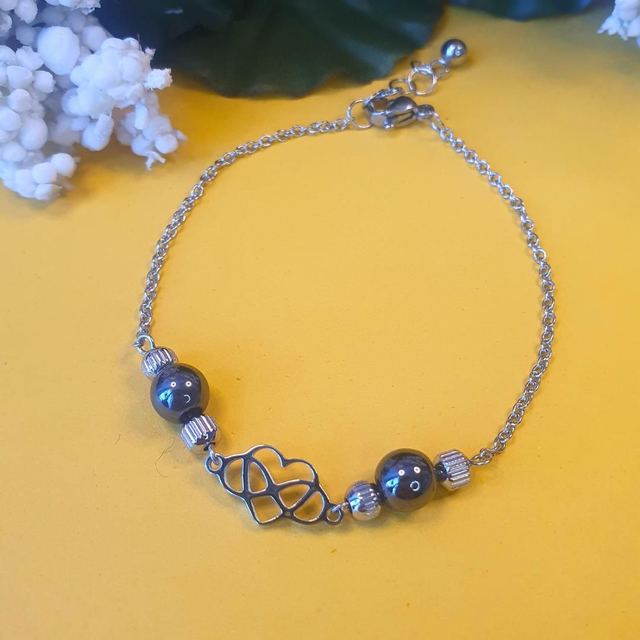 Bracelet Infini en acier inoxydable 