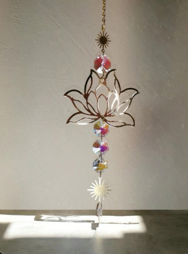 Attrape-soleil Fleur de lotus 