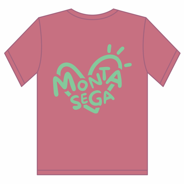T-SHIRT MONTA SEGA 1.2 ROSE