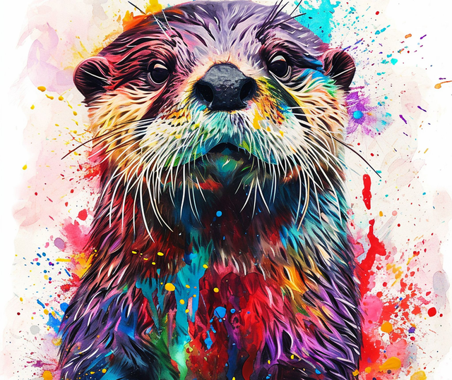 Animal design compact mirror