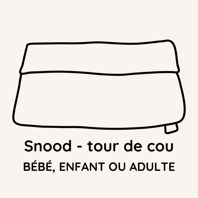 Snood - tour de cou à personnaliser