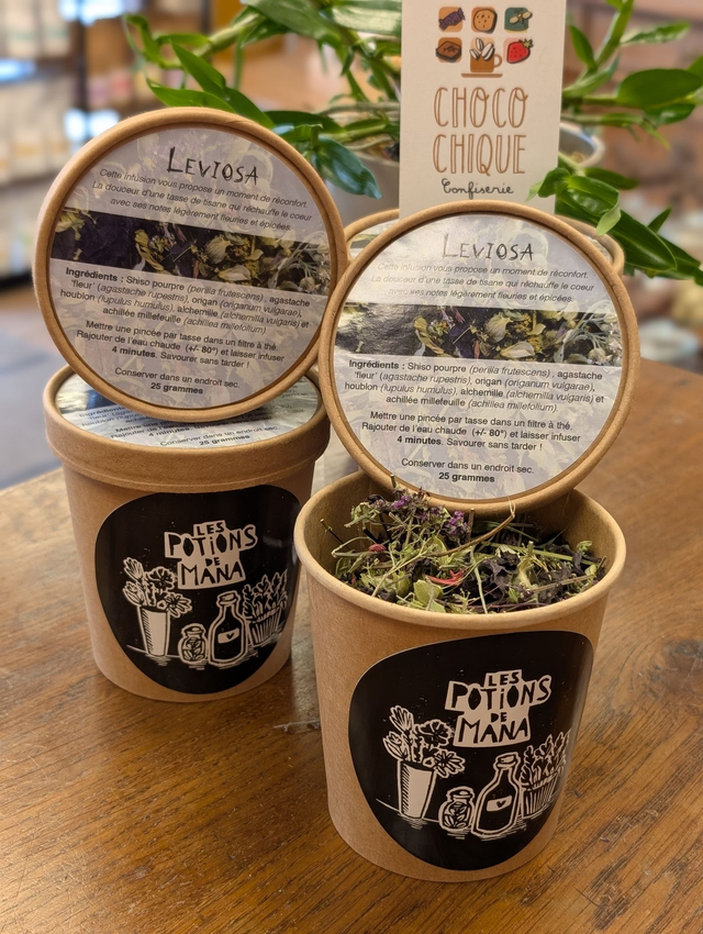 Tisane &quot; Léviosa&quot; de Les Potions de Mana