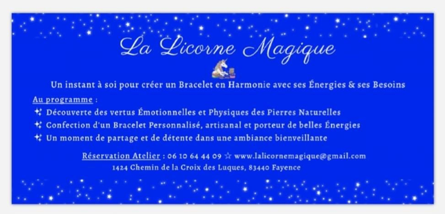 Carte Cadeau : Atelier création Bracelet Personnalisé