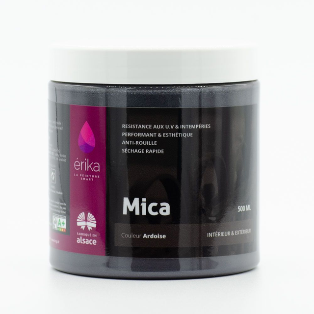 Peinture ERIKA MICA - couleur ardoise - 200 ml
