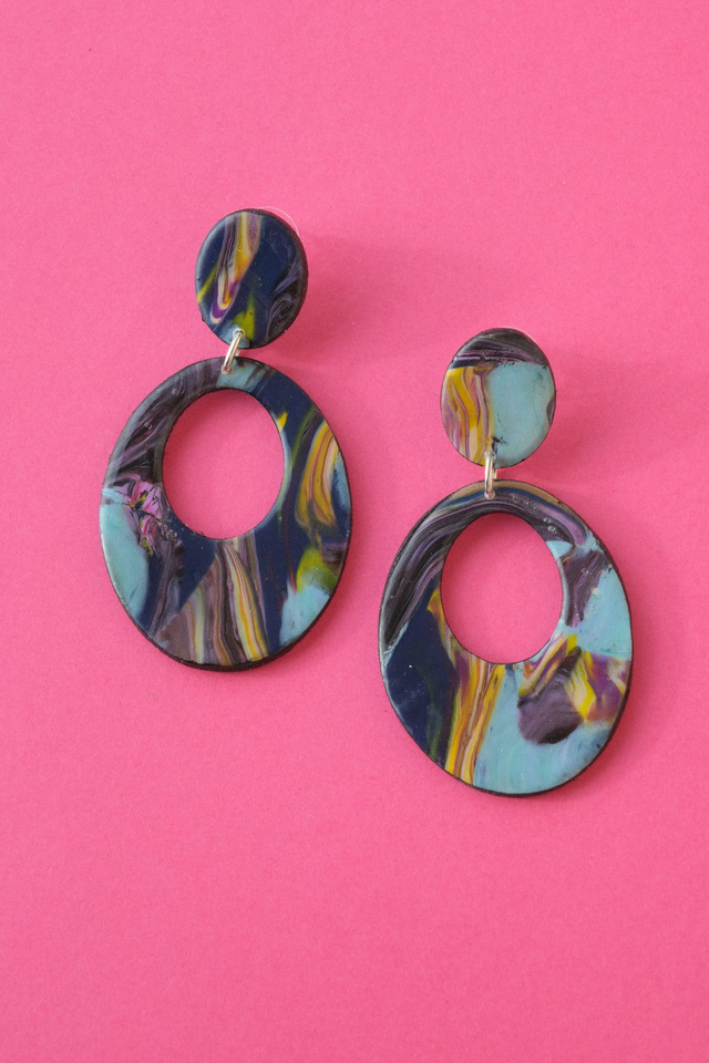 FUGITIVES - boucles d'oreilles #23