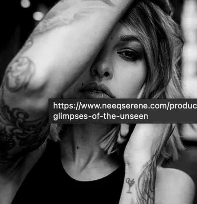 Glimpses of the Unseen - framed