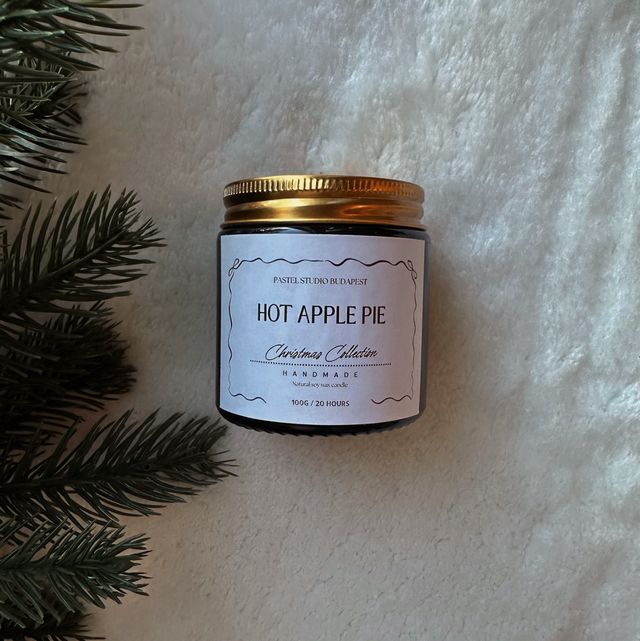 Hot apple pie illatú mécses gyertya
