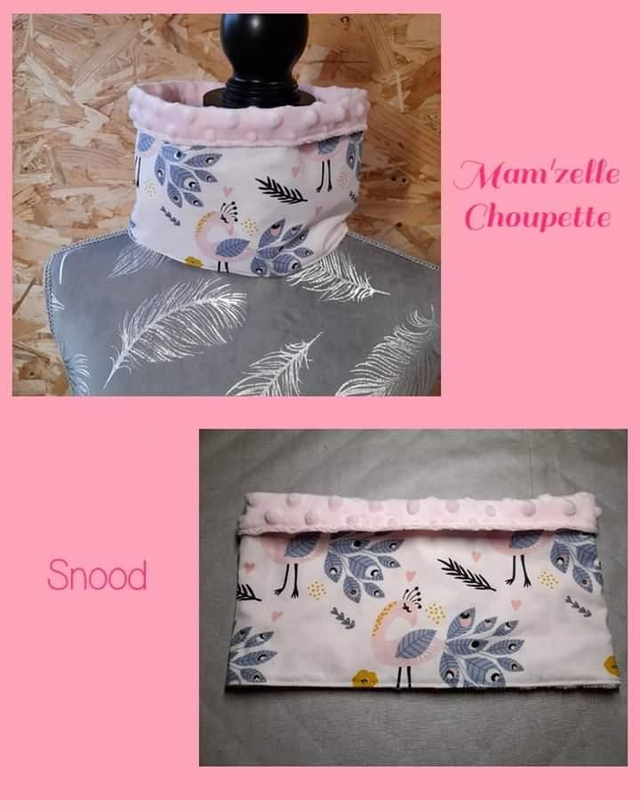 Snood paons 2-4 ans