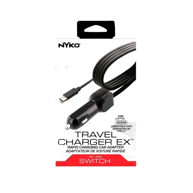 Cargador Auto Nintendo Switch / Nyko