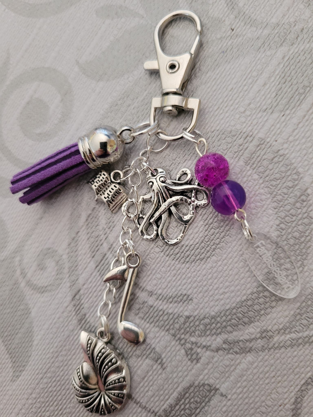 Bijou de sac argenté - Ursula