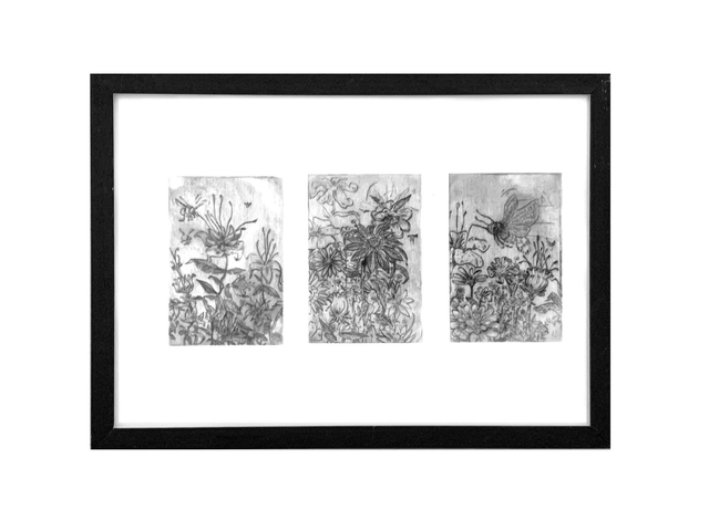 triptyque les butineurs