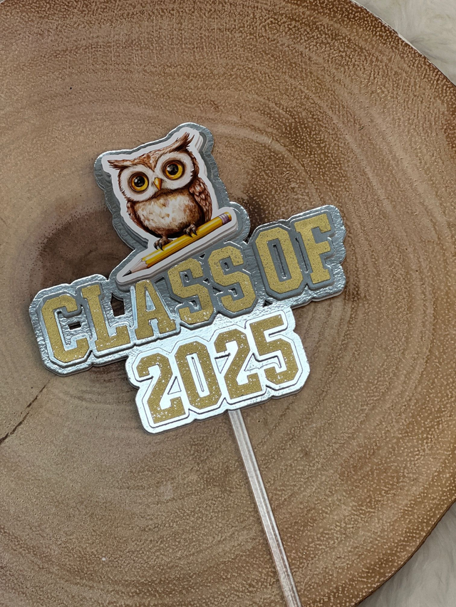 End of year school Cake topper