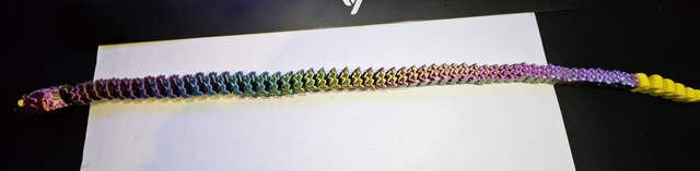 GS3Ds 3D Printed Articulated Snake - Unique and Fascinating Decor Piece. Autism and ADHD.