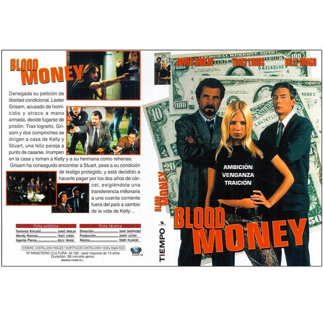 Blood Money [DVD] Usado 