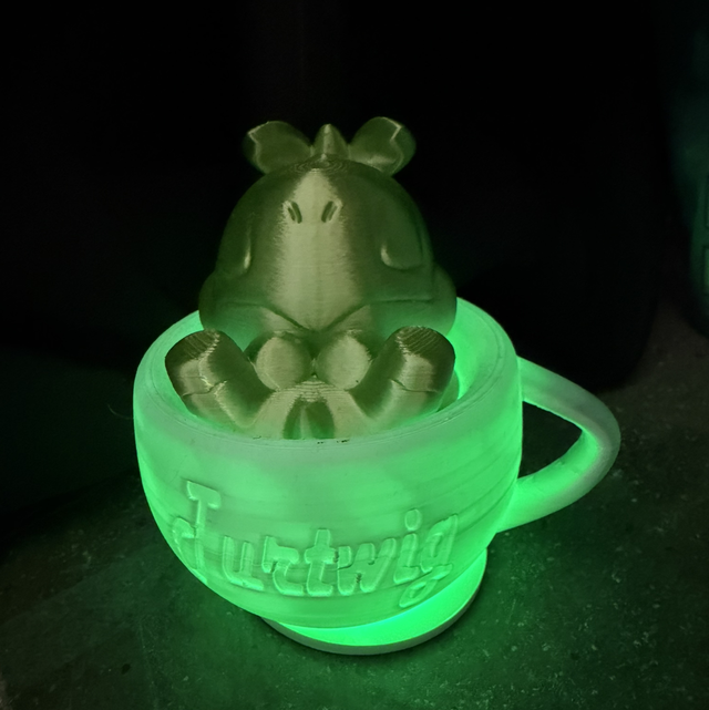 Fanart pla effetto multicolor o glitter