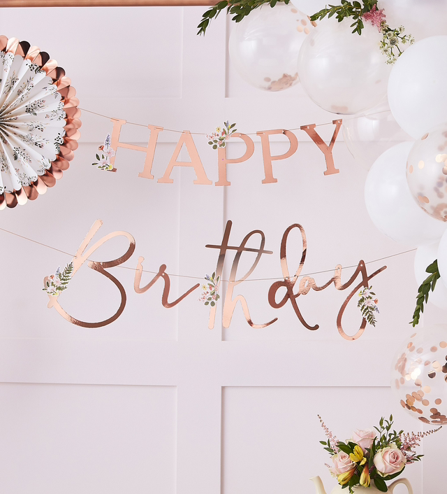 Happy Birthday Bunting