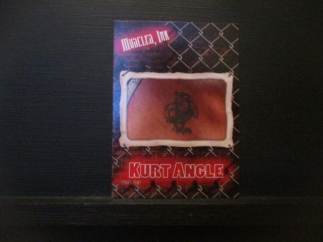 Kurt Angle - Muscles Ink Original Trading Card #M1-10