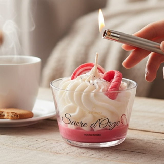 Bougie sucre d’orge 