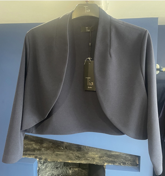 Tia Bolero Jacket (Navy)