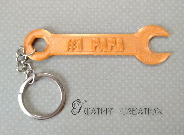 Porte clés papa