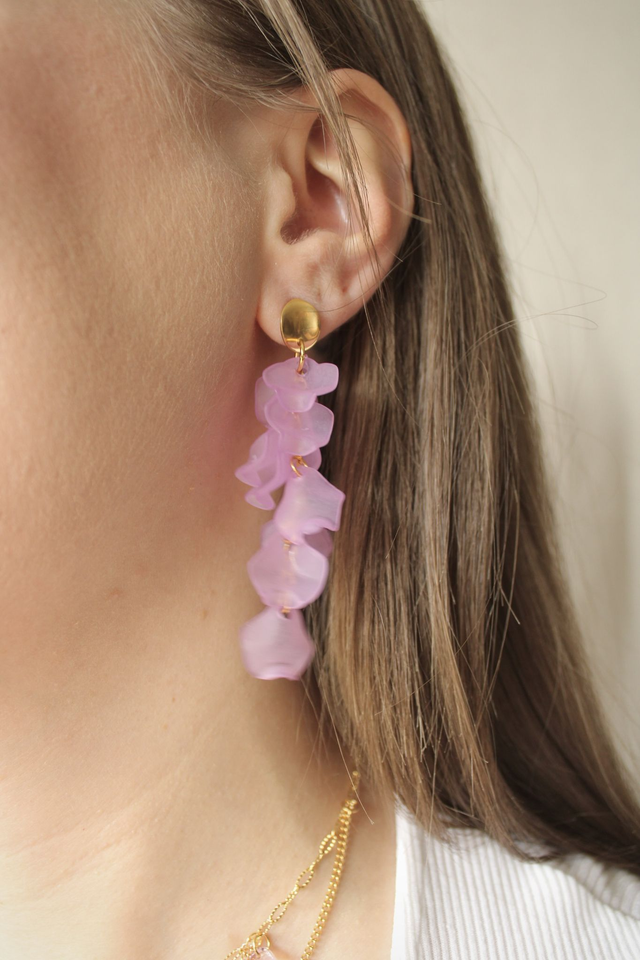 Boucles d’oreilles Glycines 2