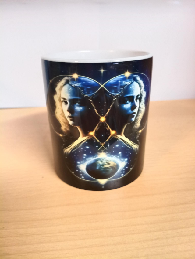 11 Oz Keramik Tasse Zwilling 325ml