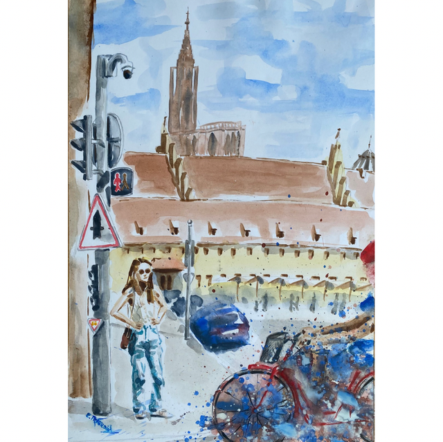 « Golden Street », rue d’Or, Strasbourg 