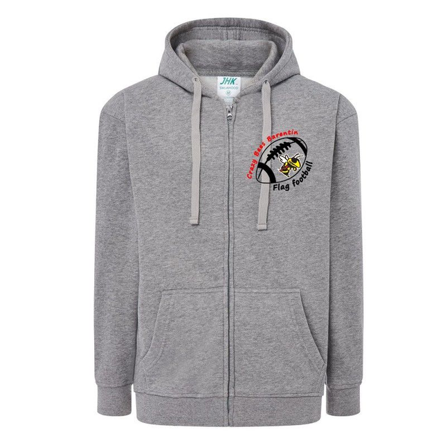 Sweat Zippé gris