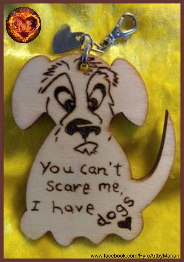 You can't scare me... 🐶💖 