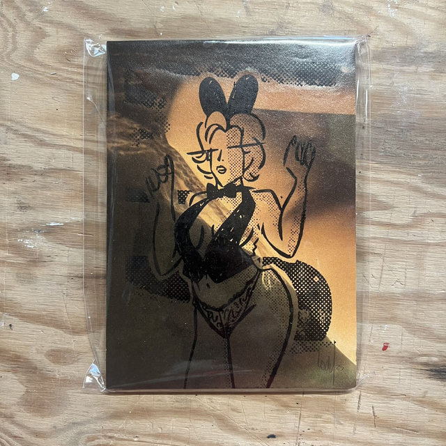 Xylo STEFANIA BUNNY dame tounue 13x18 cm sans cadre