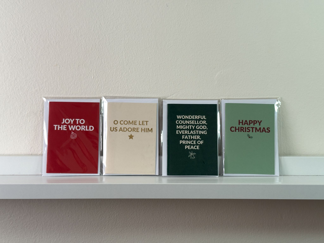 Christmas Card Pack of 4 A7