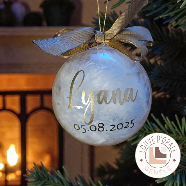 Boule de Noël - Soft white