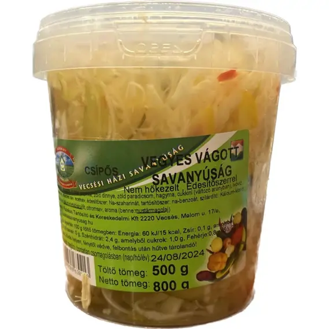 Fazekas vegyes savanyusag 500g (Légumes au vinaigre)