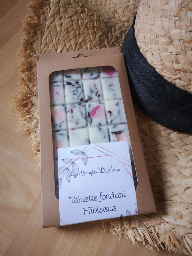 Tablette à fondants - Hibiscus