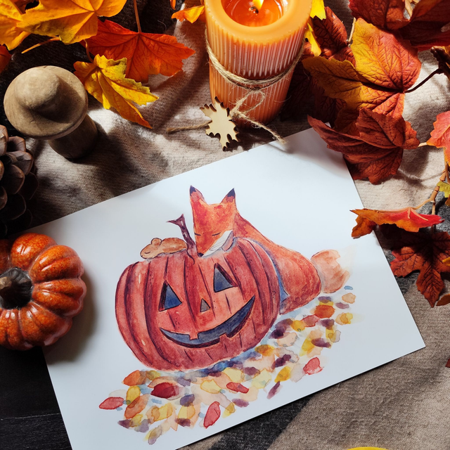 Somme d&#039;halloween - affiche   