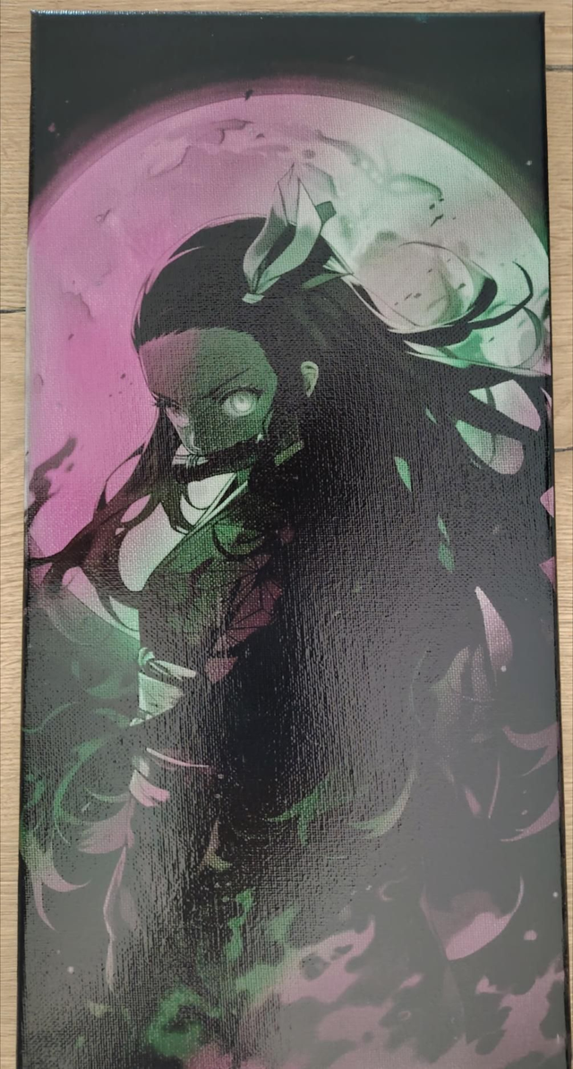 Toile gravure laser
