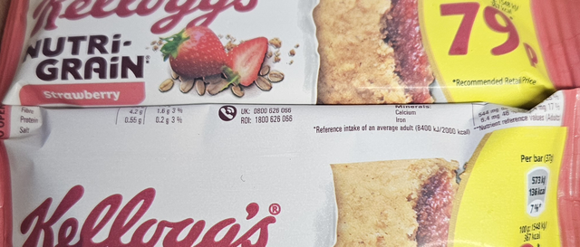 Breakfast Bar - Nutrigrain