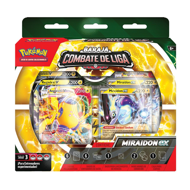 Pokémon JCC: Baraja Combate de Liga Miraidon ex – Español