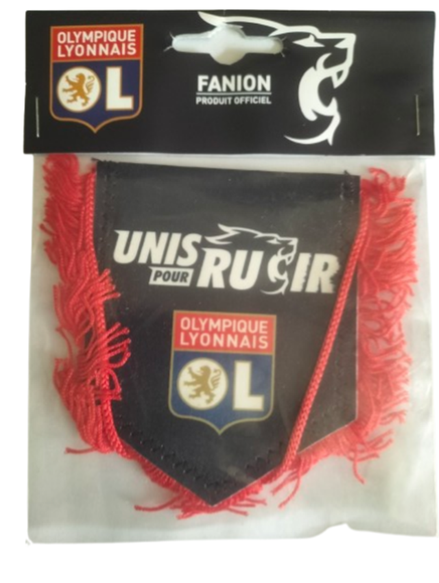 Olympique Lyonnais Fanion  unis pour rugir
