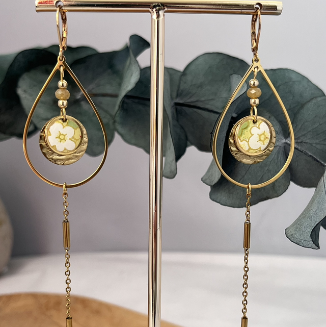 Boucles d’oreilles acier inoxydable