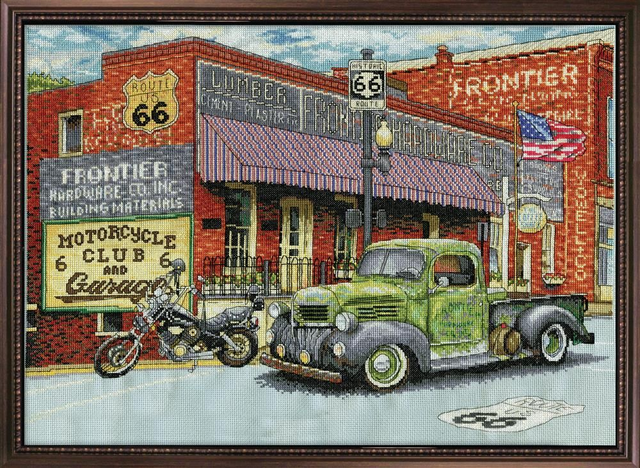 Design Works Crafts Frontier Hardware Cross Stitch Kit - SN: 43980