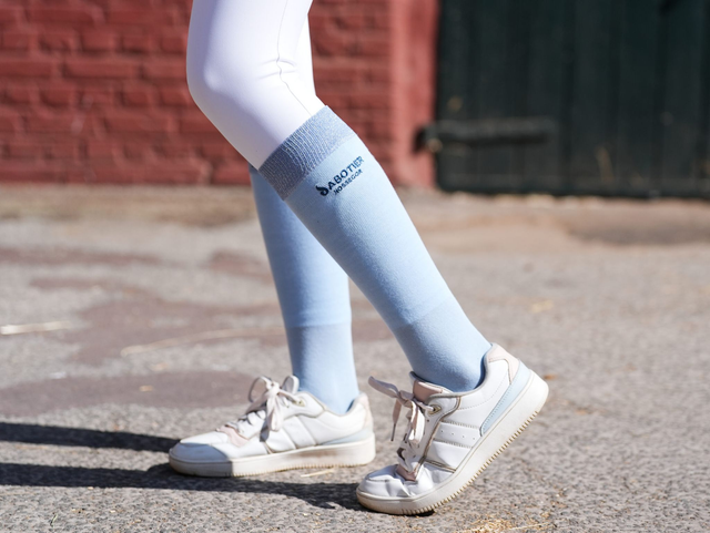 Chaussettes LE SABOTIER bleues