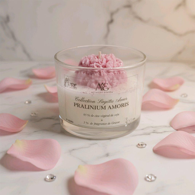 Bougie Pralinium Amoris - Parfum Rocher Praliné