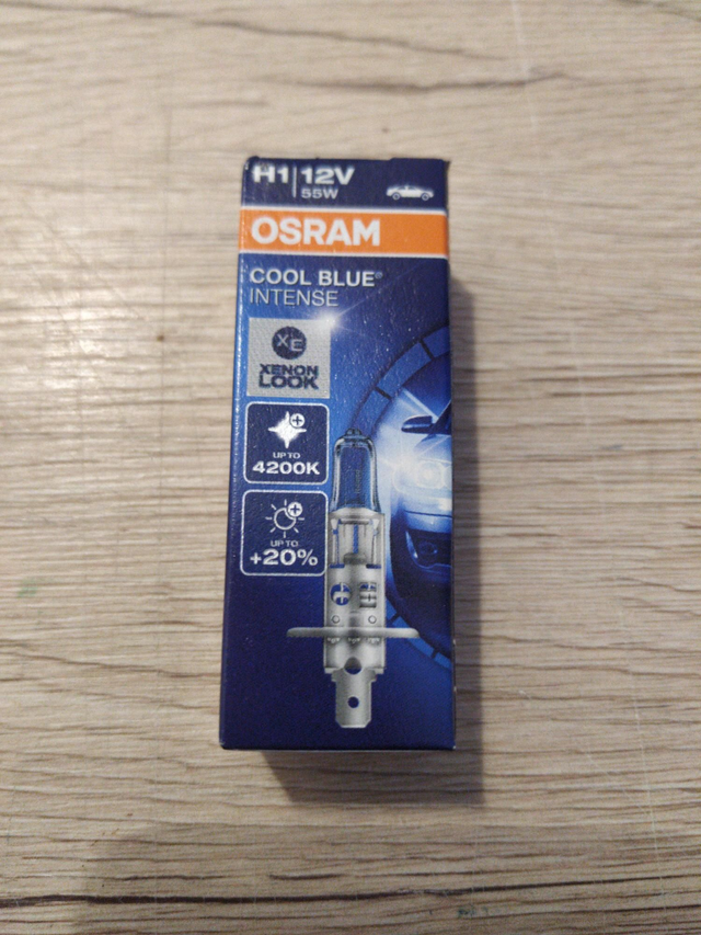 H1 Scheinwerferbirne OSRAM  COOL BLUE INTENSE +20% 4200K 12V 55W 