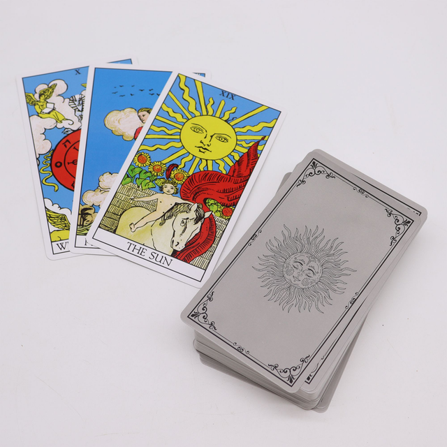 Traditional Arcana Tarot Deck with Guide Book